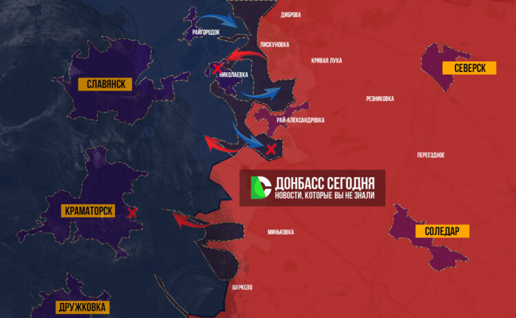 Ночная фронтовая сводка к утру 23 июля: 1610-й день СВО. Разгром гарнизона ВСУ у Купянска. Свежая карта боевых действий на Украине