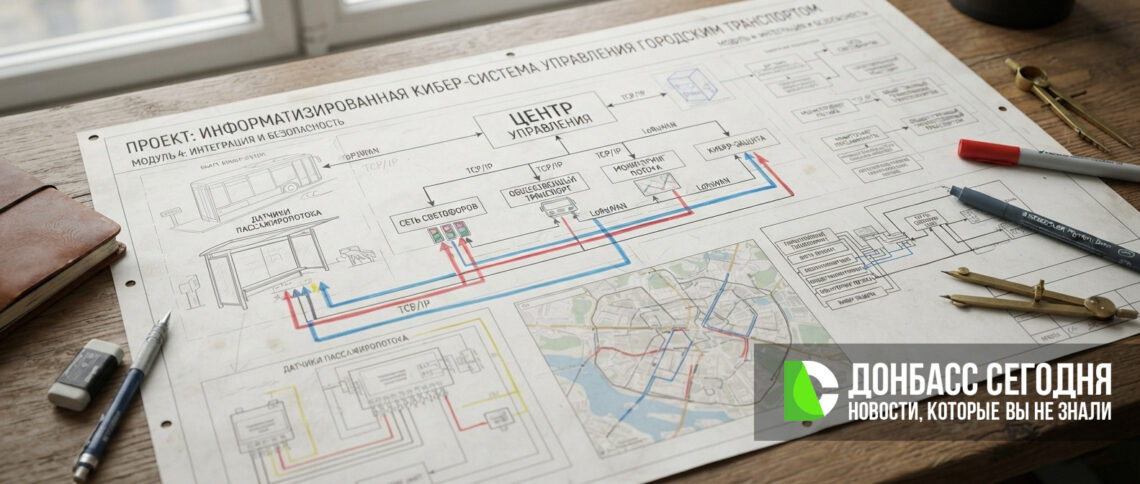 В ДНР начали внедрять интеллектуальную транспортную систему для управления дорожной сетью