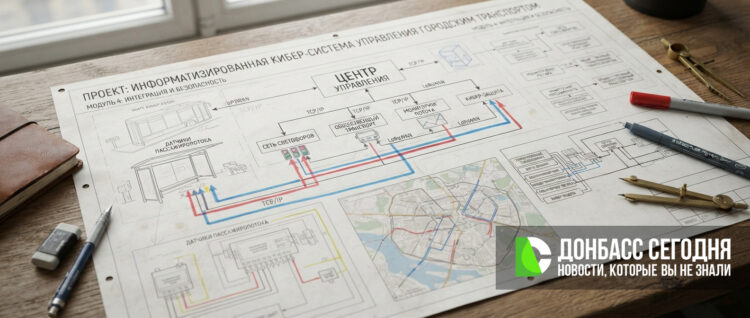 В ДНР начали внедрять интеллектуальную транспортную систему для управления дорожной сетью