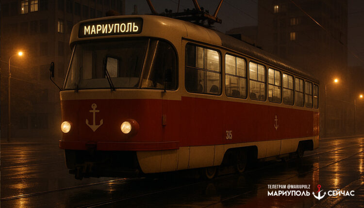 В Мариуполе частично возобновили движение трамваев