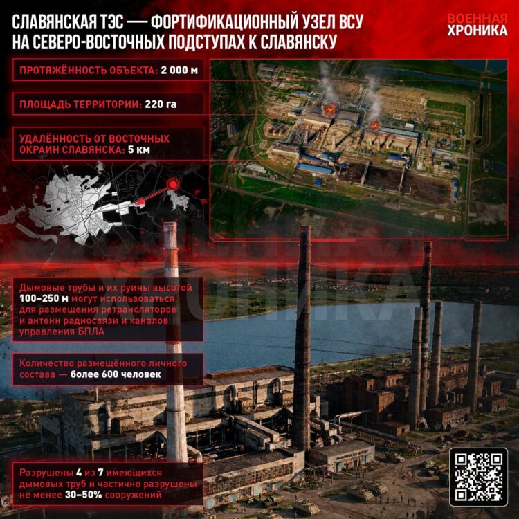Бетон, завалы и укрытия: что представляет собой Славянская ТЭС сейчас