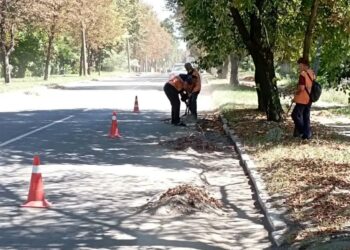 Работали до утра: ясиноватские коммунальщики спасали центр города после Дня города