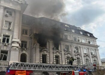 В Киеве взорван кабинет главы СБУ: Зеленский посетовал на дроны