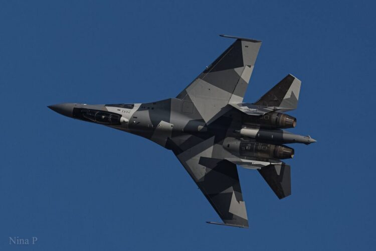 В сети появились снимки российских истребителей Су-35СЭ для Эфиопии
