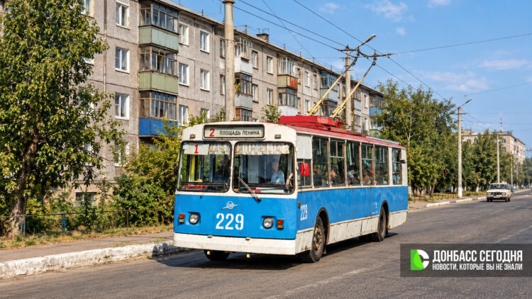 В Горловке временно остановят троллейбус № 2: когда не будет движения