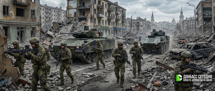 Bild: немецкий спецназ готовится к войне с Россией